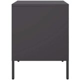 vidaXL Noćni ormarići 2 kom crni 36 x 39 x 50,5 cm čelični | shoptok.hr