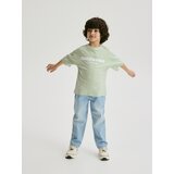 Reserved Regular fit traperice - plava | shoptok.hr