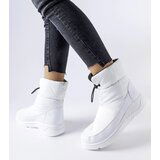 Gemre White women's insulated snow boots Jensen | shoptok.hr