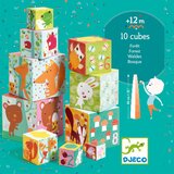 Djeco Zložljive kocke piramida – Gozdne živali | Shoptok.si