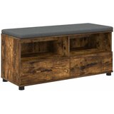  Klupa za hodnik s jastukom Dimljeni Hrast 100 x 38 x 46 cm | Eponuda.ba