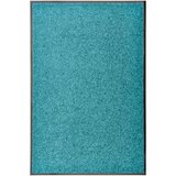 vidaXL Pralni predpražnik cyan moder 60x90 cm, (20768624) | Shoptok.si