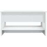  Stolić za kavu bijeli 80 x 50 x 40 cm od konstruiranog drva | shoptok.hr