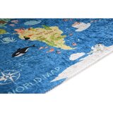 Vitaus Plavi periv dječji tepih 100x160 cm Animal Atlas – | shoptok.hr