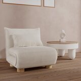 Bessagi Home Fotelj S Funkcijo Ležišča Bella, Bela | Shoptok.si