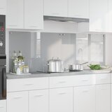  Kuhinjski zid 2 pcs Svijetlo siva 90 x 60 cm | shoptok.hr