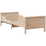  Krevetna konstrukcija Smeđa 80 x 200 cm Konstruirano drvo | shoptok.hr