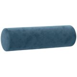  Ukrasni jastuci 2 kom modri Ø 15 x 50 cm baršunasti | shoptok.hr