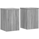 vidaXL Stojalo za rastline 2 kosa siva sonoma 25x25x35 cm inž. les Cene