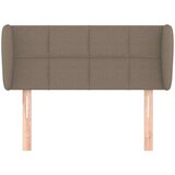  Vzglavje z ušesi taupe 93x23x78/88 cm blago, (20739117) | Shoptok.si