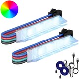  LED traka 4 pcs Crna i bijela 150 cm Bakar i plastika | shoptok.hr