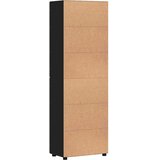 Highboard FLORIN Crna 60 x 35 x 182 cm Konstruirano drvo | Eponuda.ba