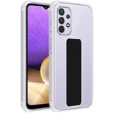 Cadorabo Case, združljiv s Samsungom v črnem - zaščitnem pokrovu, narejen iz fleksibilnega silikona TPU z držalom in funkcijo stojala, (20593486) | Shoptok.si