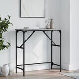 vidaXL Konzolni stol siva boja hrasta 75x32x75 cm konstruirano drvo | shoptok.hr