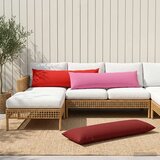  Jastuk s jastukom HEERLEN 2 kom. Crvena Poliester - Crvena 40 x 145 cm 2 | shoptok.hr