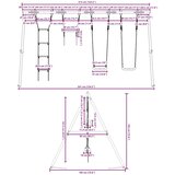  set s ljuljačkama, trapezom i ljestvama | shoptok.hr