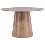 Venture Home Lanzo okrugli blagovaonski stol ⌀120 cm, prirodna boja drva Slike