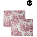 Aberto Design Set podmetača za ručavanje BST057, 2 komada, 44x33 cm, Bordo Cene