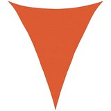 vidaXL Senčno jadro 160 g/m² oranžno 4x5x5 m HDPE, (21978586) | Shoptok.si