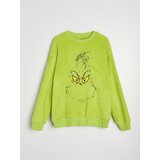 Sinsay Regularna crewneck majica Grinch | shoptok.hr