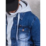 DStreet Kurtka męska jeansowa niebieska | Shoptok.si