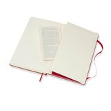Moleskine Beležnica A5 trda platnica, rdeča - črte | Shoptok.si