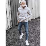 DStreet Men's light gray sweatshirt BX5481 | Shoptok.si