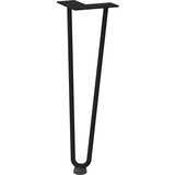 vidaXL ukosnice noge za stol 4 kom crne 42 cm čvrstog čelik | shoptok.hr