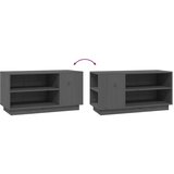 TV ormarić sivi 80 x 35 x 40,5 cm od masivne borovine | Eponuda.ba
