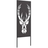  Privatnost u vrtu Crna 50 x 140 cm Hladno valjana čelična | shoptok.hr