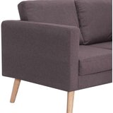  Sedežna garnitura 2-delna blago taupe | Shoptok.si