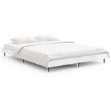  Kreveta visoki sjaj bijeli 135 x 190 cm konstruirano drvo | shoptok.hr