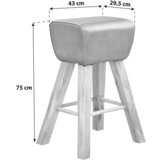 MID.YOU BARSKI STOL, rjava | Shoptok.si