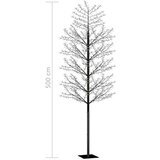  Božićno drvce s 2000 led žarulja plavo svjetlo 500 cm | shoptok.hr