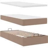 vidaXL okvir kreveta s madracima cappuccina 180x200cm umjetna koža | shoptok.hr