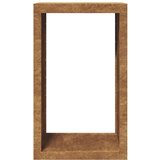 vidaXL Stalak za drva za ogrjev 60x40x100 cm od čelika COR-TEN | shoptok.hr