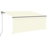  Automatska tenda s roletom i senzorom LED 3 5 x 2 5 m krem | shoptok.hr