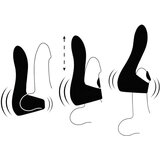 JamyJob pulsirajući vibrator za glavić (crna) | shoptok.hr
