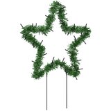  Ukrasna božićna svjetla sa šiljcima 3 kom zvijezde 50 LED 29 cm | shoptok.hr