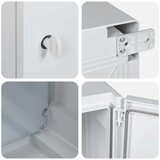  Upravljački ormar Siva 32 x 13 x 30 cm ABS plastika | shoptok.hr