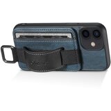 INORCO SUTENI H13 za iPhone 12 mini 5,4-palčni etui z držalom za kartice s trakom za roko, stojalom za roke, usnjenim ovitkom za telefon PC+TPU, (22036199) | Shoptok.si