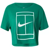 Nike Tehnička sportska majica 'HERITAGE' zelena / prljavo bijela