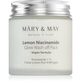 MARY & MAY Lemon Niacinamid vlažilna in posvetlitvena maska 125 g | Shoptok.si
