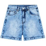 Marisse High Waist Denim Shorts L-Sh-3717 L.Blue | Shoptok.si