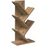  Polica za knjige drvo 4-razine 30 x 18 x 60 cm Hrast artisan | shoptok.hr