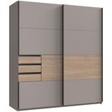 CARRYHOME OMARA Z DRSNIMI VRATI, barve hrasta, sahara | Shoptok.si