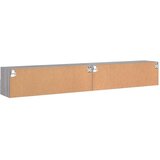  Zidni TV ormarići 2 kom boja sivog hrasta 100x30x30 cm drveni | shoptok.hr