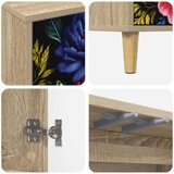  ormar KIEL 102 x 33 x 50 cm Sonoma Konstruirano drvo | shoptok.hr