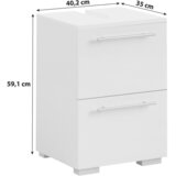 MID.YOU Omarica Za Pod Umivalnik Carlos, Barva Hrasta | Shoptok.si