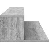 Studio radni stol Siva Sonoma 152 x 36 x 19,5 cm | shoptok.hr